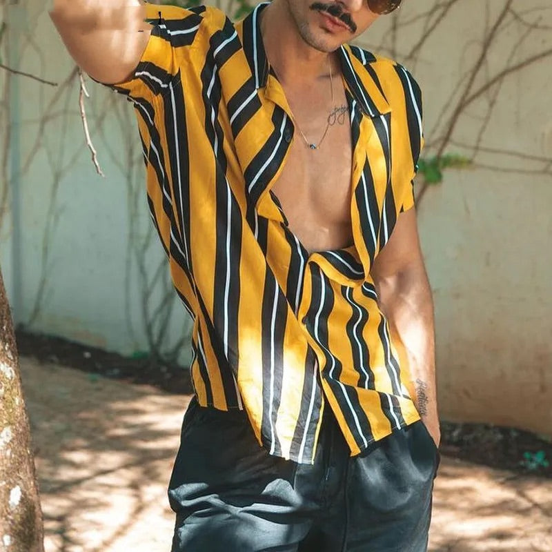 Men's Casual Summer Streetwear Soft & Stylish Shirt