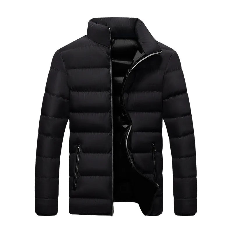 Men’s Slim Fit Winter Jacket Warm & Stylish Cotton Coat